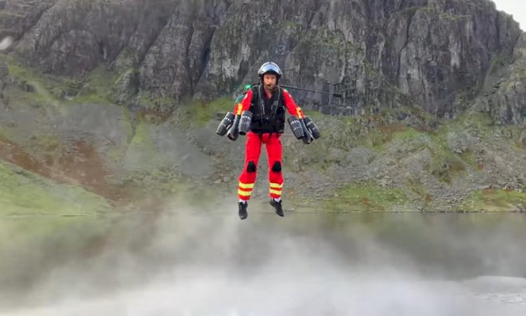 World's First Paramedic Jet Suit Took Flight