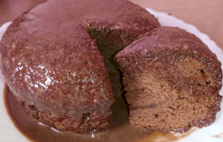 Delicious Chocolate Cake Without Oven and Butter Recipe