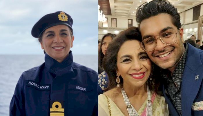 Durdana Ansari (Asim Azhar's Aunt ) Becomes British Royal Navy's First Muslim Female Captain