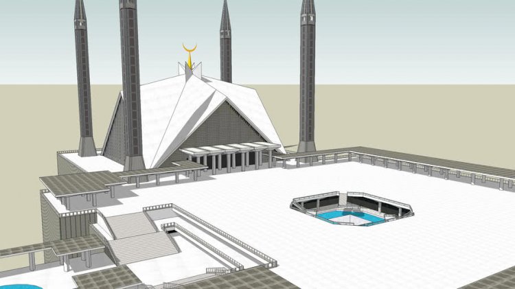 Pakistan Captures the Decentraland Metaverse through its First 3D Model of Faisal Mosque